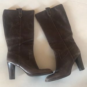 Banana Republic brown leather boots, 11